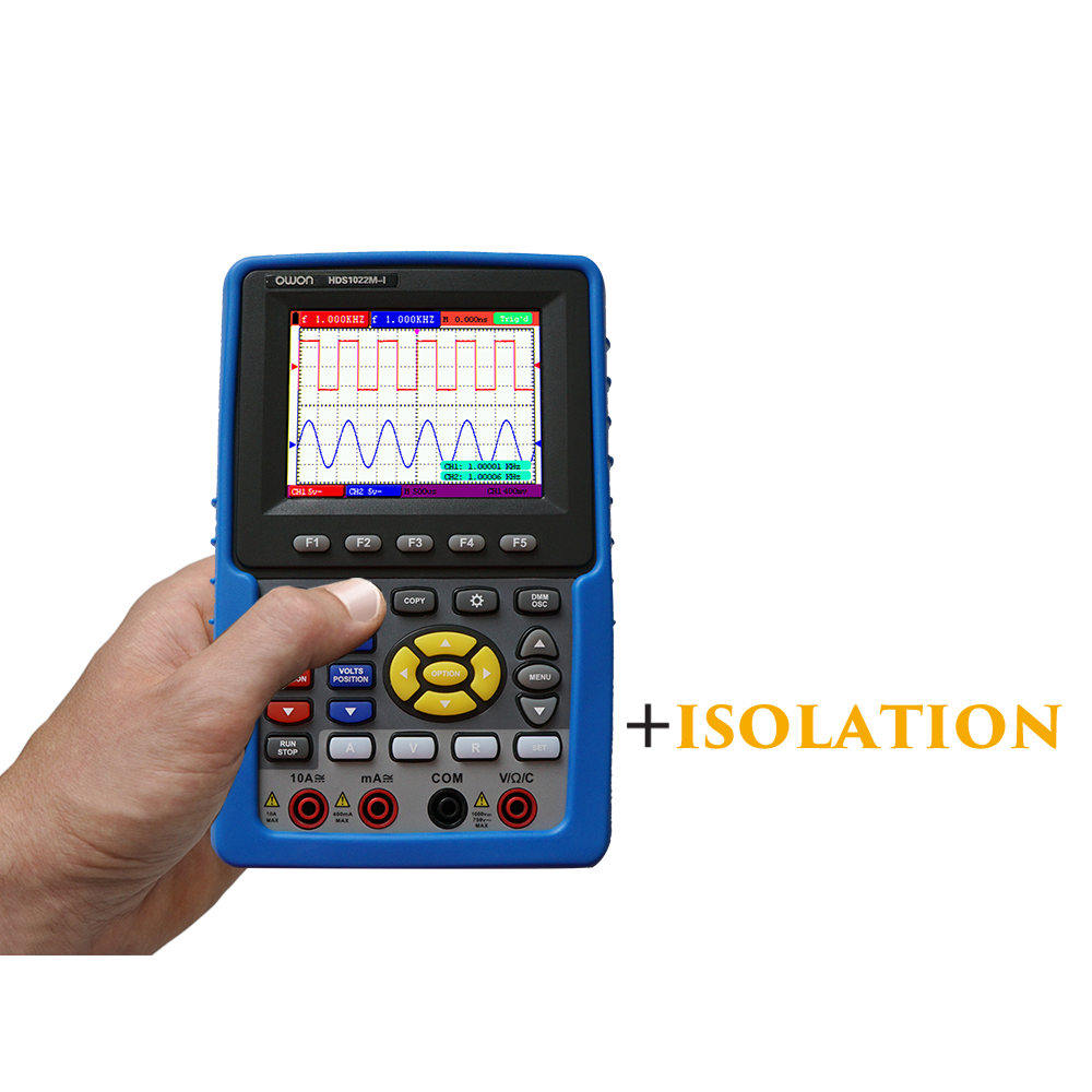 OWON HDS-I Series Handheld Isolated Digital Oscilloscope